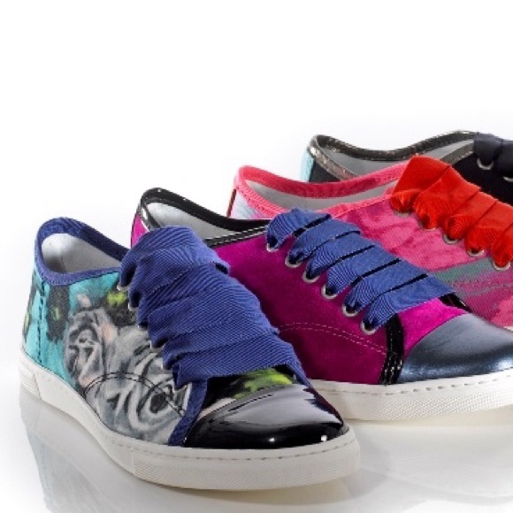 Lanvin Multicolor Trainers - Picture 2 of 8